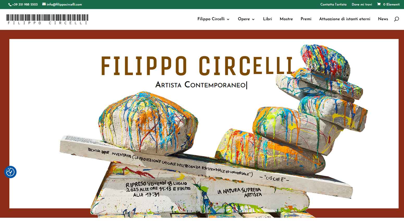Filippo Circelli – Artista Contemporaneo