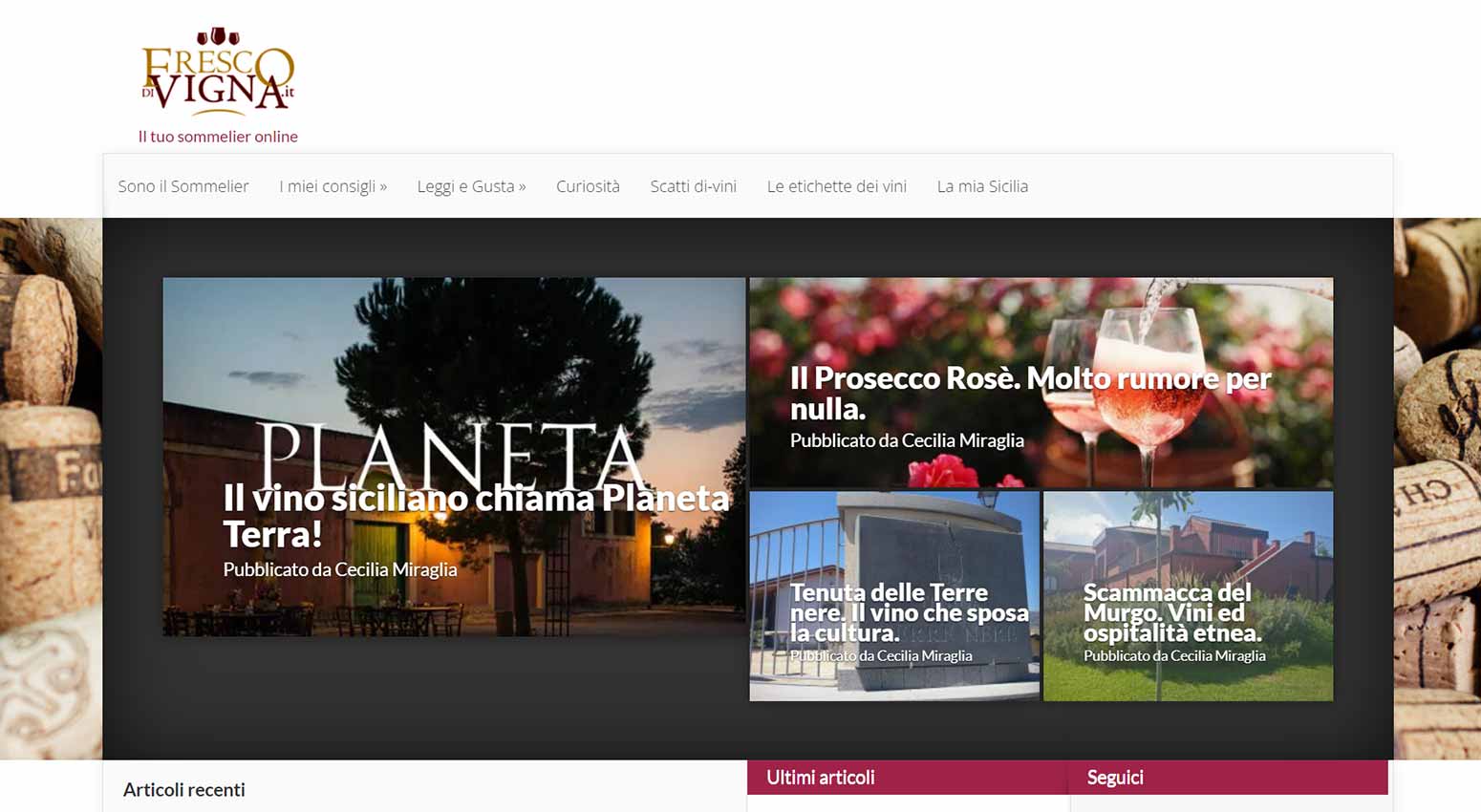 Blog Fresco di Vigna: Sommelier Online