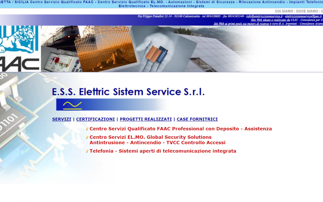 E.S.S – Elettric Sistem Service S.r.l.